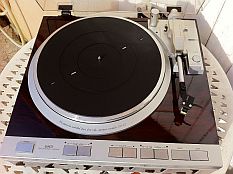 platine Denon dp47f ouverte