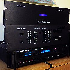 chaîne hifi Vintage SAE ampli préampli tuner