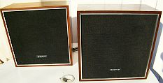 enceintes acoustiques Sony SS122 Vintage