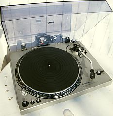 Platine TD-DD TECHNICS SL1700 capot ouvert