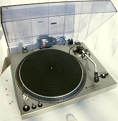 Platine TD-DD TECHNICS SL1700 capot ouvert