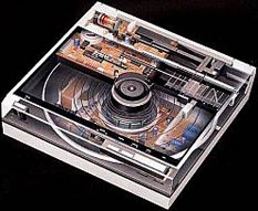 Technics SL10 vue squelette