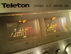 vumètres Teleton a660