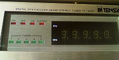 tuner Tensai tt3645 Vintage